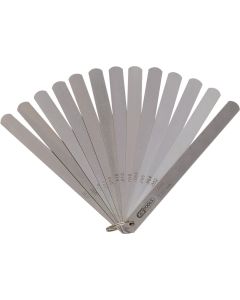 Jauges du jeu radial de piston, 13 lames, 0,05-1 mm