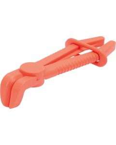 Pince à clamper coudée à 90°, Ø 15mm, L.155 mm 