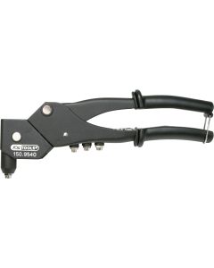 Pince à riveter à tête pivotante 360°, L. 290 mm