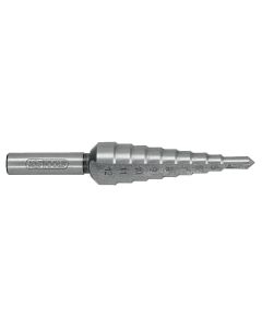Forets étagés HSS pour tôles, 4 à 12 mm
