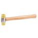 Maillet à embouts plastique interchangeables 340g - tête Ø 35mm - avec manche frêne galbé