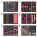 6-drawers tools set for tool cabinet, 428 pcs