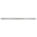 Réglet flexible en inox, L.300 mm