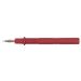 Pointe de test 4 mm - rouge