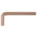 Clé mâle 6 pans BRONZEplus 2 mm, L.55 mm
