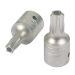 Douille tournevis ULTIMATE 5 pans percé 1/4'' - L.25 mm - TS 10