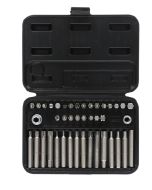 Coffret de 42 embouts de vissage, entraînement 6 pans 10 mm