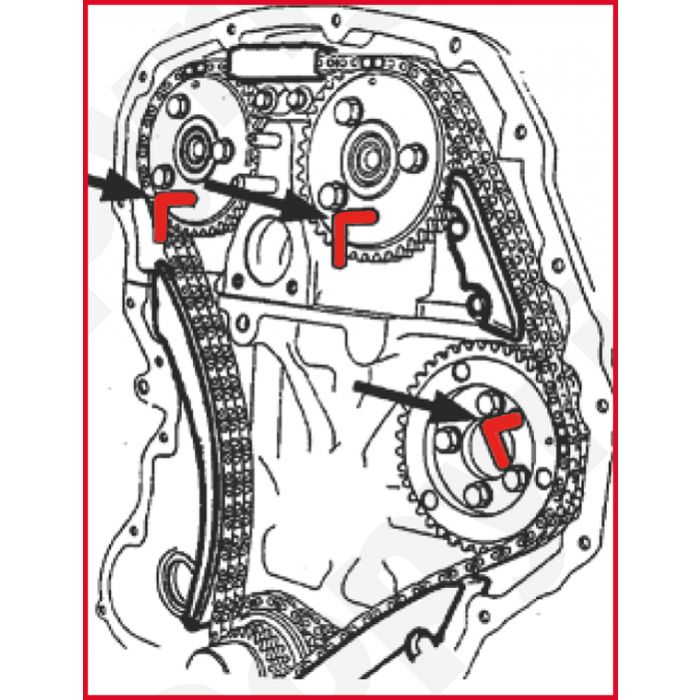 Réglage du moteur à essence / Kit de verrouillage - Duratec - courroie /  Entraînement de la chaîne (TATHT112) - Chine Outils de moteur, outils de  calage du moteur