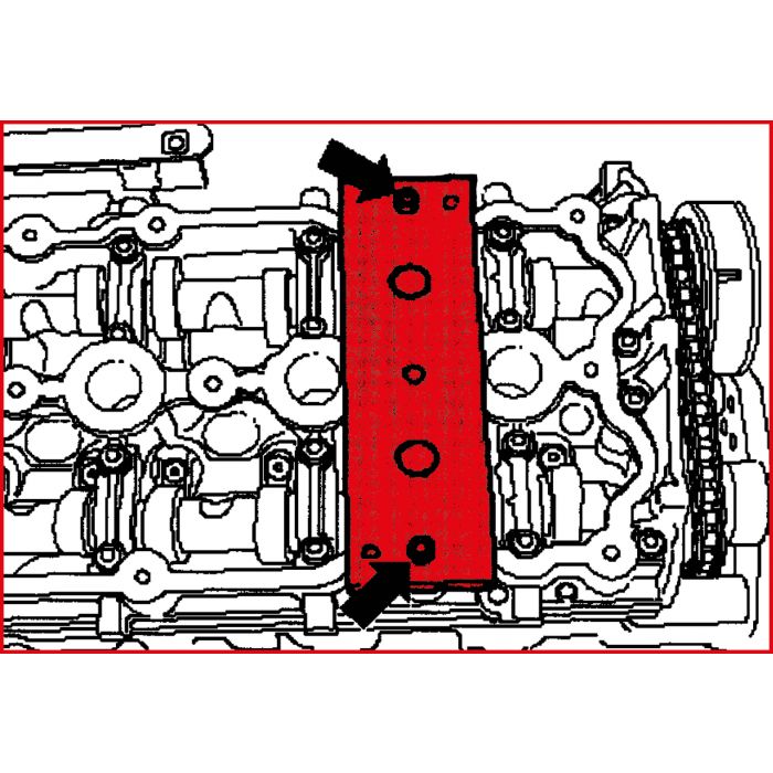 KS Tools - Jeu d'outils de calage moteur - VAG, Audi, Skoda, Volkswagen,  Seat