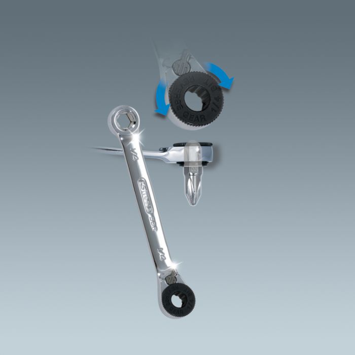 KTM Pochette à outils avec mini clé à cliquet et embouts
