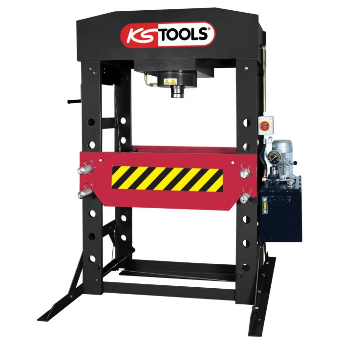 KS Tools - Presse hydraulique d'atelier 200 tonnes motorisée