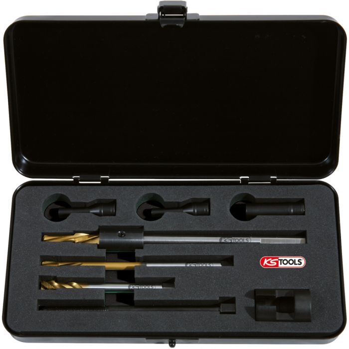 KS Tools - Coffret d'extraction pour bougies de préchauffage M9 x 1,0