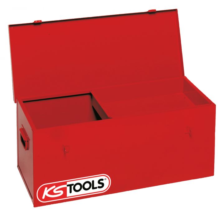 KS Tools - Coffre de chantier avec plateau - 800 x 350 x 350 mm