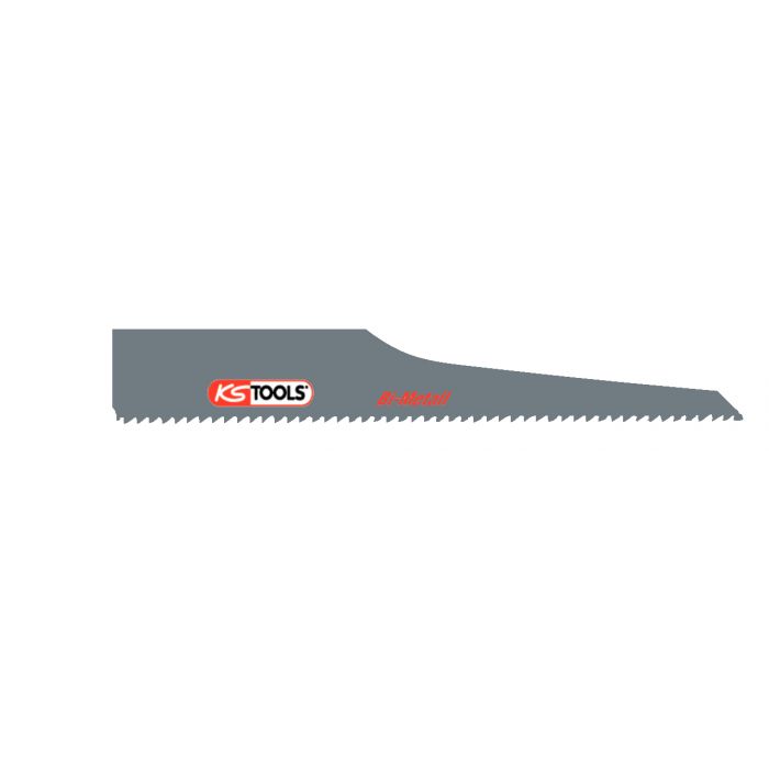 KS Tools - 5 Lames de scie sabre métal 1 mm, 60 dents/cm pour 515.5545